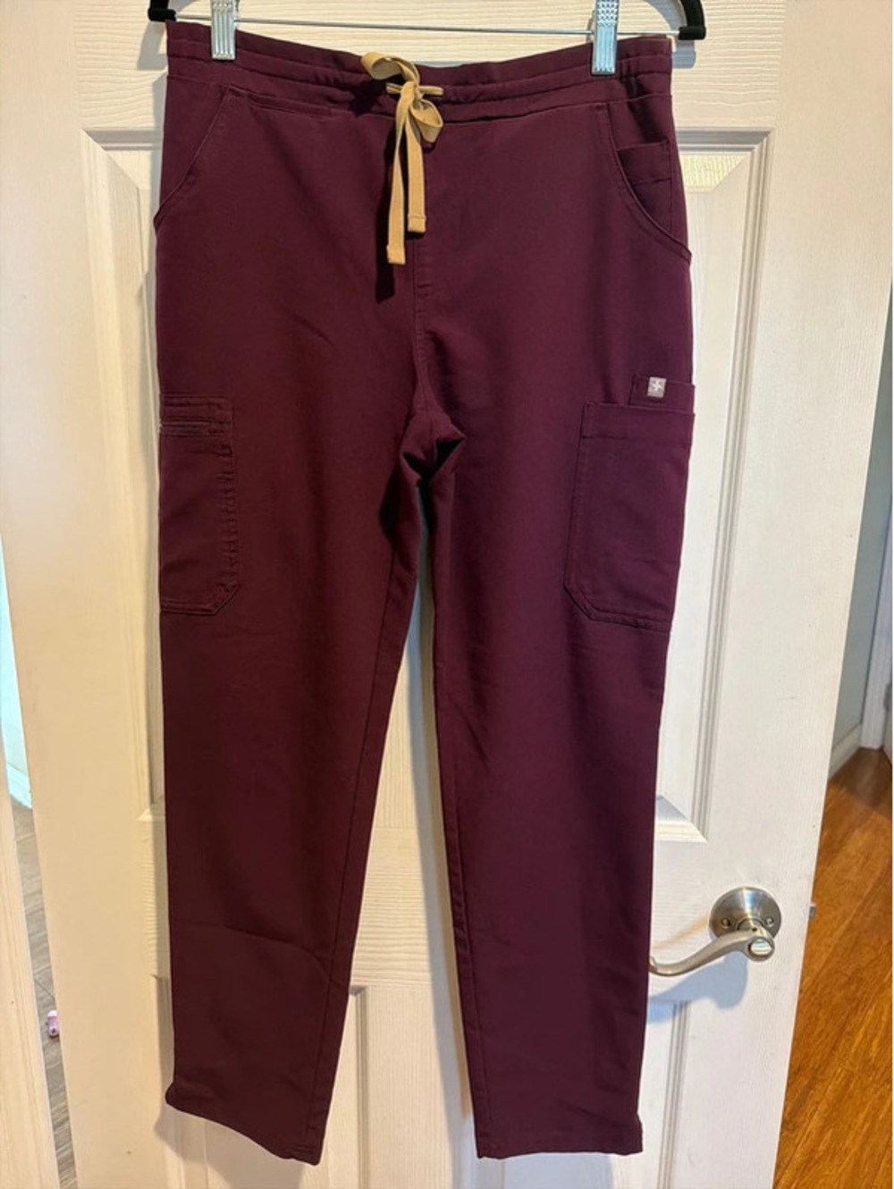 FIGS- Deep Purple Yola Skinny Scrub Pants